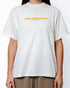 Logo T-Shirt - Cream White / Sunny Orange