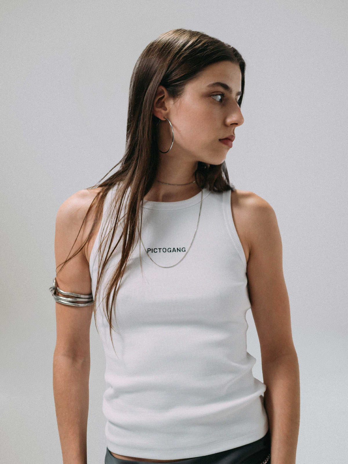 Pictogang Tank Top - White