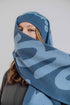 PG Wavy Scarf - Polar Blue