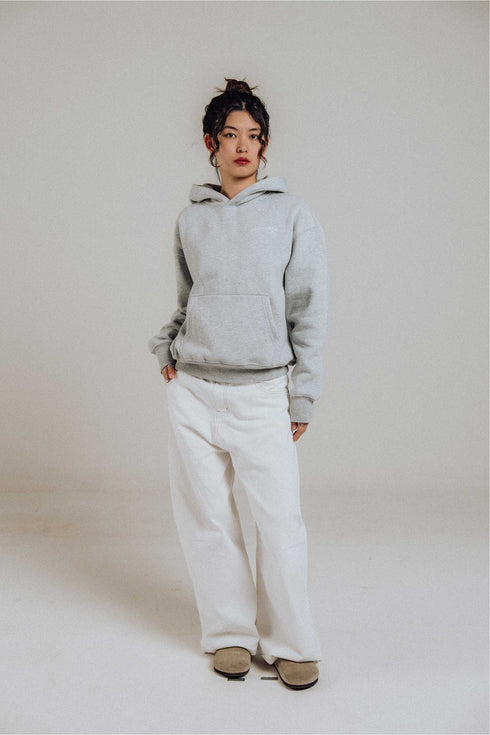 PG Wavy Hoodie - Heather Grey