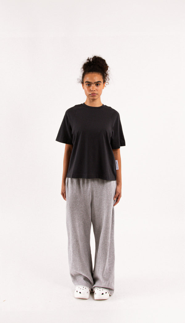 Phantom Black Cropped T-Shirt