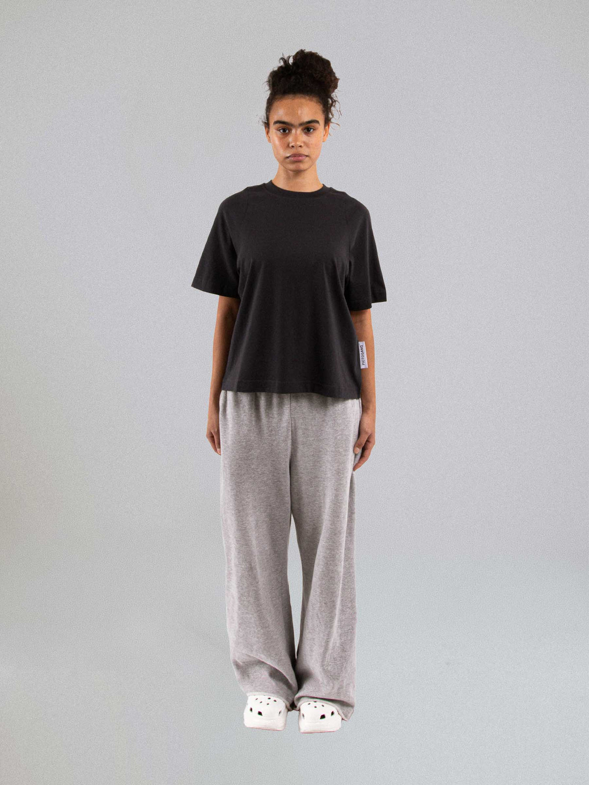 Phantom Black Cropped T-Shirt
