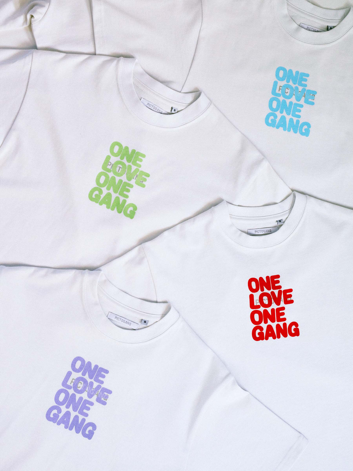 One Love One Gang T-Shirt - Smooth purple